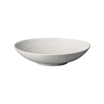 Studio Blue Chalk Medium Ridged Bowl Denby